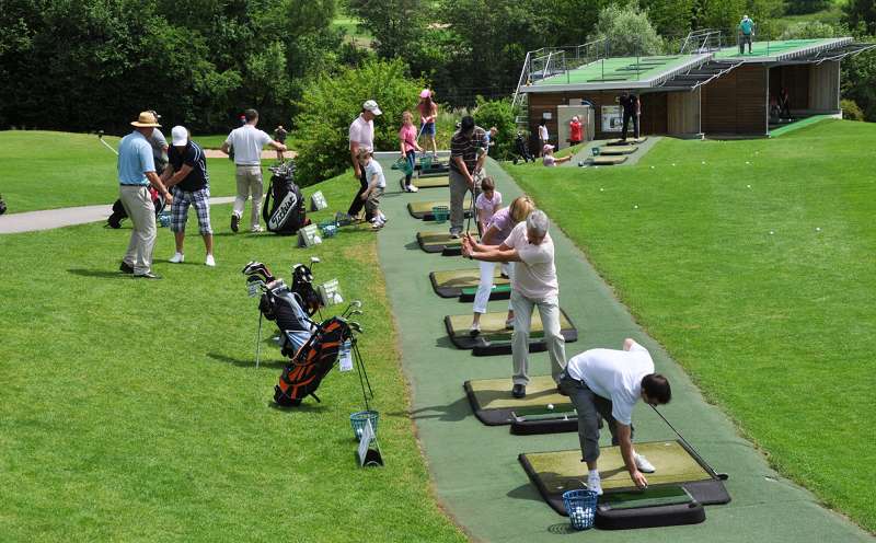 Trainingsstunde mit britischem Humor Golfclub Gut Rieden